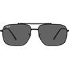 Ray-Ban Occhiali da sole unisex RB 3796 Nero/Grigio 62/15/140