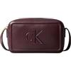 Calvin Klein Borsa per fotocamera Ck rialzata da donna Lv04f3220g Crossover, taglia unica