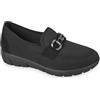 Valleverde Mocassini Donna 26501 in Tessuto Nero EU 36
