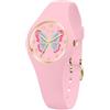 ICE-WATCH - ICE fantasia Butterfly rosy - Orologio rosa da Bambine con Cinturino in plastica - 021955 (Small)