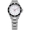 RATIO FreeDiver, orologio subacqueo da donna con cristallo di zaffiro, movimento automatico giapponese, orologio subacqueo resistente all'acqua fino a 200 m, bianco
