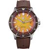 TACTICAL FROG San Martin SN0118 Orologio automatico da uomo, 40 mm, in acciaio inossidabile 316L, resistente all'acqua fino a 200 m, Quadrante marrone