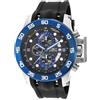 Invicta I-Force 19252 Orologio da Uomo con Movimento al Quarzo - 51 mm, Argento/Blu
