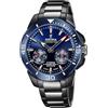 Festina Orologio Intelligente Uomo Ibrido Connected in Acciaio Inossidabile 316L Nero - Analogico - Impermeabile 10 ATM F20647/1 - Controllo Musica, Contapassi, Notifiche e Rifiuto Chiamate