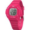 ICE-WATCH - ICE digit ultra Pink - Orologio rosa da Bambine con Cinturino in plastica - 022100 (Small)