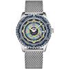 Mido Decompression Worldtimer M0268291704100 Orologio automatico uomo Riserva de marcia de 80 ore