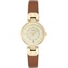 BUREI Orologio al quarzo da donna, 25 mm, quadrante piccolo ed elegante con cinturino in pelle, minimalista, leggero, orologio elegante da cerimonia per donna, regali per la festa della mamma