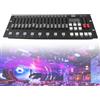 KAUITOPU DMX, controller Dmx, 256 canali, con indicatore LED HD, connettore 3 in 1, Dmx Pult DJ Equipaggiamento, mixer luce per DJ, palcoscenici, discoteche, discoteche, feste, matrimoni