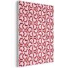 MuchoWow© Pannelli Fonoassorbenti 60x80 cm Decorativi Pannello Fonoassorbente Quadri Insonorizzanti Per Pareti Isolamento Acustico Decorativo Isolante Rosa - Rosso - Geometrico - Motivo