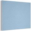 MuchoWow© Pannello Decorativo Parete Pannelli Fonoassorbenti Acustici 40x30 cm Insonorizzanti Decorazioni Casa Isolamento Acustico Fonoassorbente Quadri Fonoisolanti Blu - Bianco - Motivo