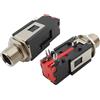 FonFou 2Pcs 6.35mm 1/4Inch 3Pin Femmina Audio Stereo Phone Jack Presa for cuffie Connettore con dado
