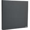 Bluetone Acoustics Wall Panel Pro - Pannelli fonoassorbenti professionali per eliminare rumore ed eco - Pannelli acustici per studio, ufficio, soggiorno (50x50x5cm, Antracite)