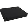 MAGICLULU Cuscinetto Isolante per Casse Audio Schiuma Alta Densità Antishock Nero Pad Supporto Speaker per Studio e Tv Ammortizzatore Vibrazioni e Riduzione Rumore