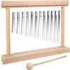 Generico Strumenti a Percussione Sonagli - Sonagli a Mano Didattici - Campanelli Eolici Precise Collaborativi Divertenti per Principianti Aula Scuola Yoga da Interno da Giardino Tempio Intrattenimento