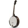 Muzikkon Heartland 4 Corde 17 Fret Irish Tenore Banjo Player Series con Chiusura Solida Schiena Solida Finitura Sunburst