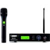 AUDIODESIGN PRO PMU 2211 Set centralina e microfono a gelato UHF, kit radiomicrofono palmare professionale, microfono wireless con body pack