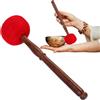 Generisch Bacchette in legno per campana tibetana | Bacchette in legno per campane tibetane | Strumenti per la pulizia 'energia per la decorazione della casa, meditazione, yoga, benessere