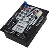 ibiza Luce 2 Way 5 Canali Mixer con USB/Bluetooth Streaming