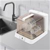 Shiyinge Mini lavello elettrico portatile da 6 l, lavabile in lavastoviglie, per case, appartamenti, dormitori, barche, camper, ecc. 800 W