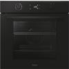Haier ID Series 2 H6 ID2P5B3YTB - Forno multifunzione pirolitico e idrolitico, connettività Wi-Fi, 78 l, cottura multilivello, 12 funzioni, display touch e comandi rotanti, guida telescopica, nero