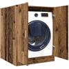 Generico Mobile per Lavatrice Legno Antico 70,5x71,5x91,5 cm,Casa e Giardino,Accessori elettrodomestici,Accessori lavatrici e asciugatrici,Accessori per lavatrici e asciugatrici-856640