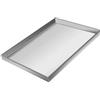 Generic Vaschetta Raccogligocce In Acciaio Inox 1,0 Mm, Vaschetta Raccogli Condensa 304, Antiruggine, Vaschetta Raccogligocce In Metallo For Climatizzatori, Vaschette Lavatrice(70 * 50 * 5cm)