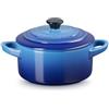 Le Creuset 10 cm - Mini Cocotte Casseruola Rotonda In Gres Vetrificato