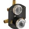 Delta Faucet r22000-ws Multichoice universale con deviatore integrato Rough