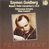 Testament Violin Concertos Nos.3 4 & 5