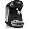 Bosch Tassimo Happy friendly TAS109E - Macchina per capsule da oltre 70 bevande, adatta per tutte le tazze, spegnimento automatico, sostenibile, perfettamente dosata, salvaspazio, 1400 W, colore: