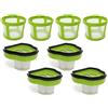 MenQind Confezione da 4 filtri HEPA + 4 filtri a rete per aspirapolvere Bissell Pet Hair Eraser Hand Vacuum Cleaner, verde