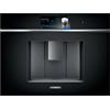 Siemens CT718L1W0 iQ700 - Macchina da caffè intelligente da incasso, 59,4 cm, autoMilk Clean - pulizia automatica a vapore del sistema lattiero-caseario, ceramDrive - macinino in ceramica senza usura