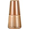 BEIJIALY Set di Caraffa per L'acqua da Comodino con Bicchiere, Caraffa da Comodino e Set di Bicchieri in Vetro Trasparente Caraffa per Acqua per Succhi di Frutta da Notte con Set di Tazze, Bottiglia per(#1)