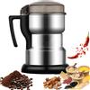 Generic Macinino elettrico per spezie 400 W, acciaio inossidabile, capacità 400 g, portatile e compatto, macinatura ad alta velocità per chicchi di caffè, spezie, erbe aromatiche, noci, cereali e semi