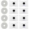 LVYXON Confezione da 8 sacchetti per aspirapolvere per Ecovacs per Deebot T20 Omni/X1 Omni 8, sacchetti per aspirapolvere per Ecovacs per Deebot T20 Omni/X1 Omni 8, con 4 panni per la pulizia, grigio