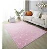 SCAUA Tappeto Luminoso Unicorno Incandescente Tappeto Per Il Soggiorno Stelle Di Luna Tappeto Per La Camera Da Letto Dei Bambini Ragazzi Ragazze Tappetino Per Bambini Che Gattonano (100x200 cm, Colorato 1)