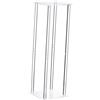 Sharplace Supporto per Fiori in Acrilico, Decorazione da Tavolo, Espositore a Colonna, Vaso Alto per Feste di Compleanno, Sfondo Floreale, Centrotavola Matrimonio, 60 Cm