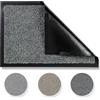 Carpido Zerbino di alta qualità per interni ed esterni - antracite - 120 x 180 cm - Tappeto antisdrucciolo e antisporco resistente alle intemperie - Corridoio resistente per la zona d'ingresso