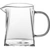 MAGICLULU Tazza Vetro con Manico 550ml per Caffè Freddo, Tè e Birra | Bevande Fredde, Succo di Frutta e Latte Superficie Liscia senza Bave, Design