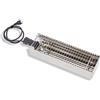 CBE Elettrodomestici 9010100SS Bistecchiera Elettrica, 1800 Watt, Acciaio