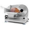 Clatronic Affettatrice multiuso Clatronic Ø 190 mm lama in acciaio inox | affettatrice elettrica per pane | spessore di taglio regolabile (0-15 mm) | affettatrice | alloggiamento in metallo | 150W | MA 3585
