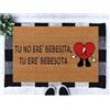 shuaishuaipuzi Zerbino per ingresso esterno Welcome Bad Bunny Zerbino No Ere Bebesita Tu Ere Bebesota porta d'ingresso ingresso camera da letto zerbino antiscivolo tappetino cucina 45,7 x 76,7 cm