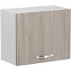 iperbriko Mobile Pensile A Muro Sopracappa Olmo Con Anta Da Cucina Cm 60x32xh49