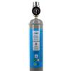 BELLEROFONTE Bombola co2 per gasatore 600 gr usa e getta attacco M11x1 per erogatori - gasatori acqua frizzante, contenitore in acciaio + Riduttore di pressione CO2 con manometro