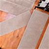 Obliqwin Tappetino Autoadesivo per Scale - 15 pezzi Long Tappetini Luminosi Antiscivolo Per Scale Tappetino per Scale Protezione Interne In Gradini Legno per Bambini Anziani e Animali