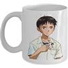 shenhaimojing Hamilton Musical Cup Of Shinji Coffee Mug,Funny,Cup,Tea,Gift For Christmas,Xmas,Dad,Anniversary,Mother 'S Day,Papa,Heart,Santa
