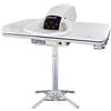 Speedypress Pressa da Stiro a Vapore Professionale Bianco 101HD con Supporto/Treppiedi, 101cm; 2.600 watt (+ Ferro, Cartuccia Filtro Dell'Acqua Anti-Scala, Copertura di Ricambio e Fondo in Schiuma)