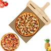Guishop-EU Pala per Pizza Scorrevole,58 * 35cm, Pala Pizza，Realizzato in Legno Naturale, Sliding Pizza Peel Trasferisce Perfettamente la Pizza