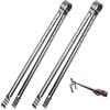 UPTALY 2 pezzi pinza per barbecue in acciaio inossidabile, pinza per bistecca extra lunga da 45 cm, pinzetta per cucinare, clip professionale per carbone, pinza per griglia coreana, pinza per servire
