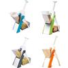Generico cecarogroup Mandolina Affettatrice Manuale Multifunzione, per taglia verdure verticale professionale con Spessore regolabile, Patate, Cipolla, Frutta, Cutter Kitchen